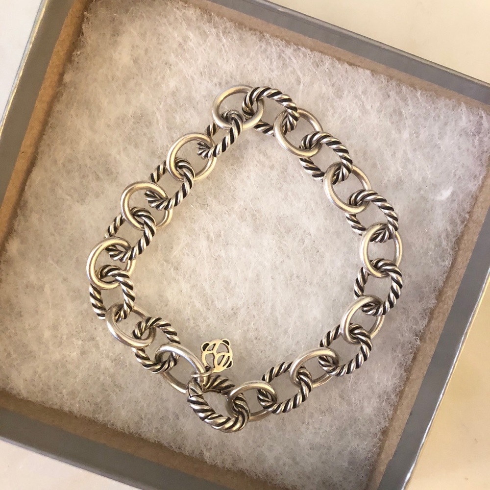 David Yurman Medium Oval Link Bracelet